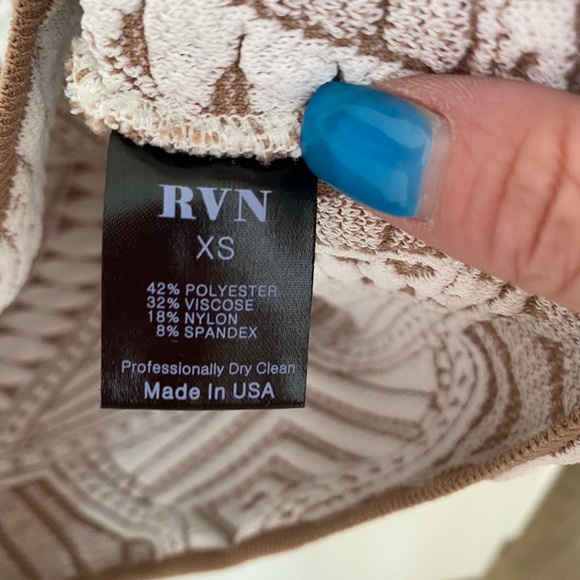 RVN Armor V-Neck Sheath Dress - Picture 12 of 13